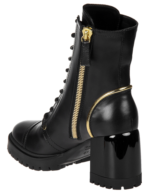 женские черные Ботинки Casadei 1R135_black - фото-2
