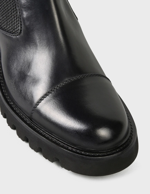 мужские черные кожаные Ботинки Barrett Brt-AW21-BASTIA-013-8-black - фото-5