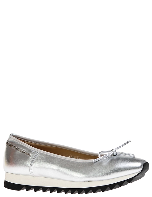 серебряные Балетки John Galliano 7906_silver