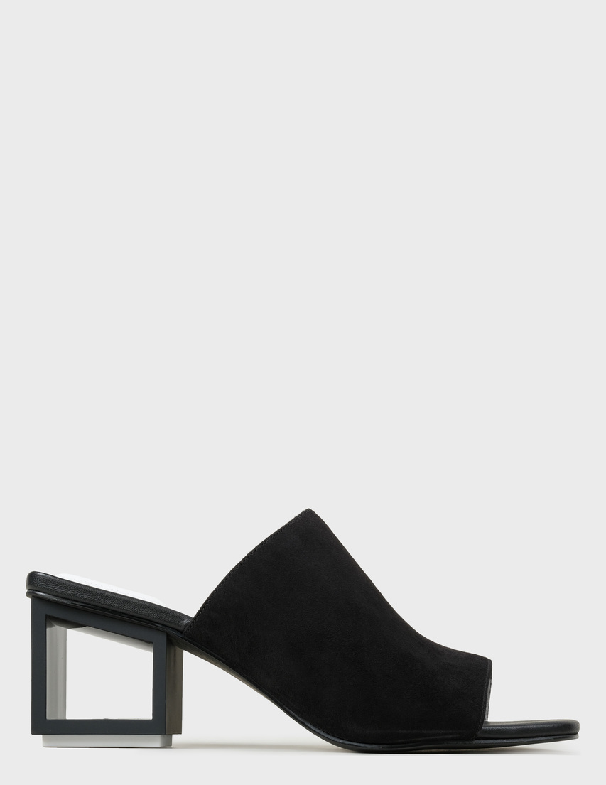 женские черные Мюли What For AGR-SS20WF108 - фото-2