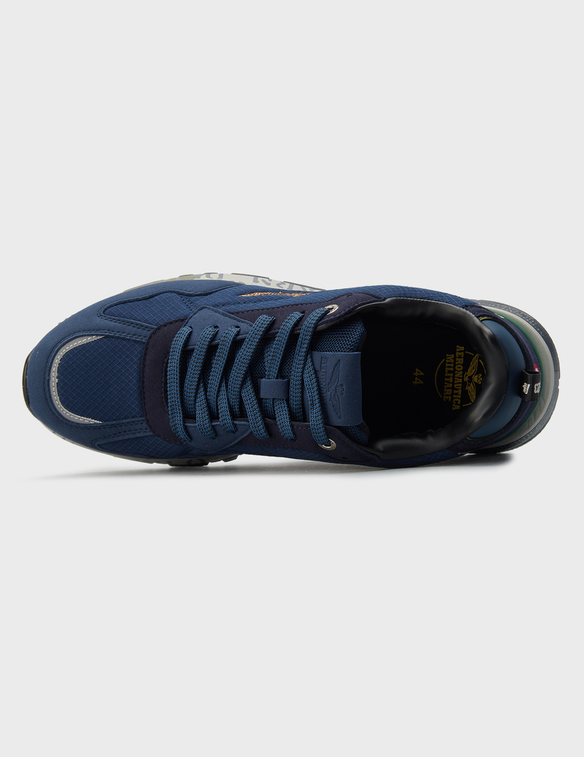 синие мужские Кроссовки Aeronautica Militare 04249_blue 5933 грн