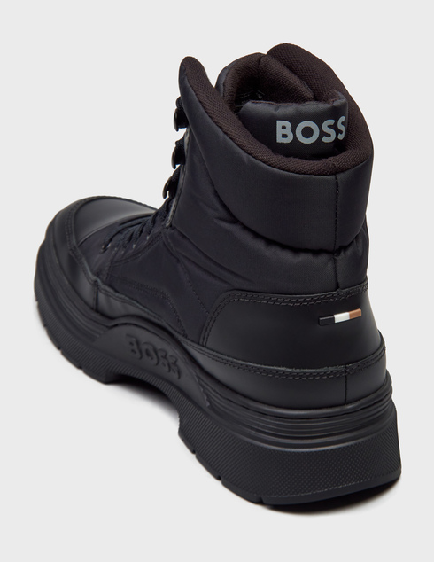 мужские черные Ботинки Boss 5050329610254251-001 - фото-2