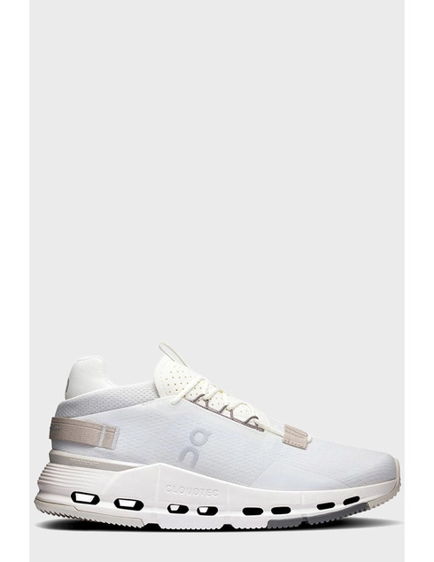 женские белые текстильные Кроссовки On ON_17 - фото-5