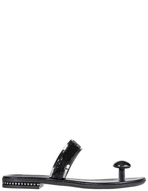 женские черные кожаные Пантолеты Nila & Nila 1911_black - фото-5