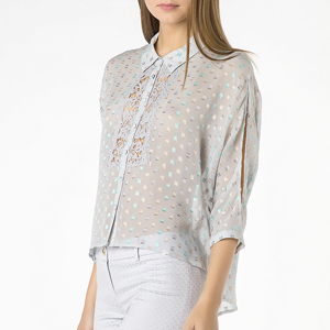 Стиль over size: легкая блуза Patrizia Pepe