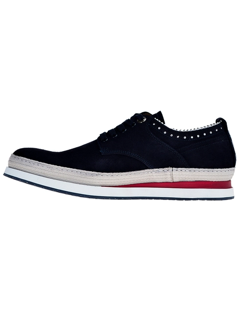 мужские синие Дерби 4US Cesare Paciotti 503_blue - фото-2