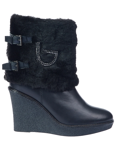 женские черные Ботинки Byblos AGR-9840_black - фото-2