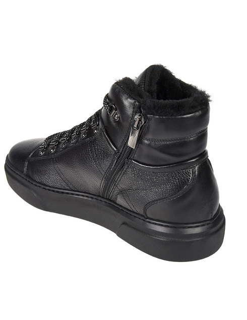 мужские черные Ботинки Bagatto AGR-1701-black - фото-2