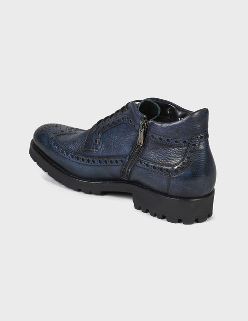 мужские синие Ботинки Mario Bruni 11734-blue - фото-2