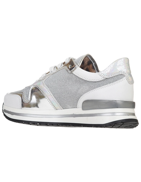 женские серые Кроссовки Roberto Cavalli 53464-КR-silver_gray - фото-2