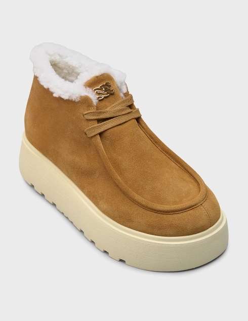коричневые Полуботинки Casadei 525_brown