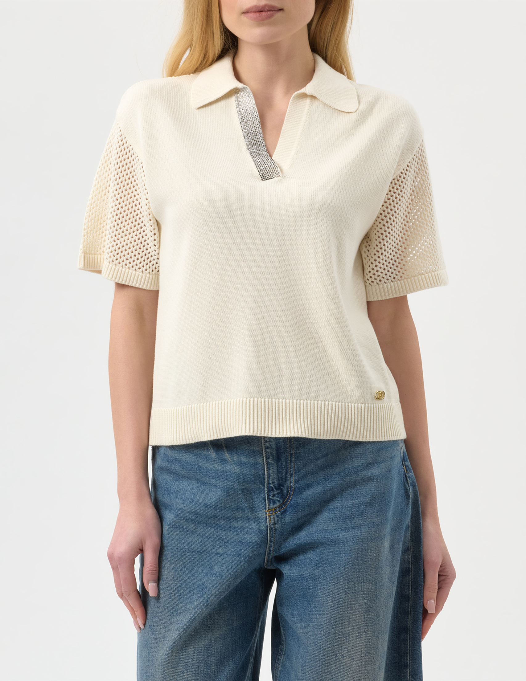 

Поло, Бежевый;молочный