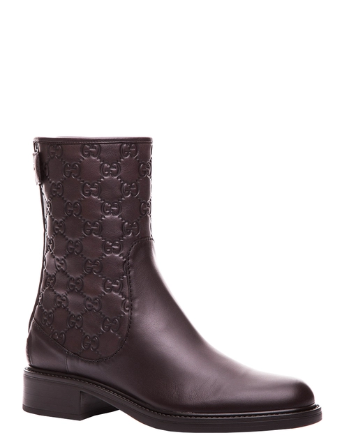 коричневые Сапоги Gucci G323550ОЗ15-2019