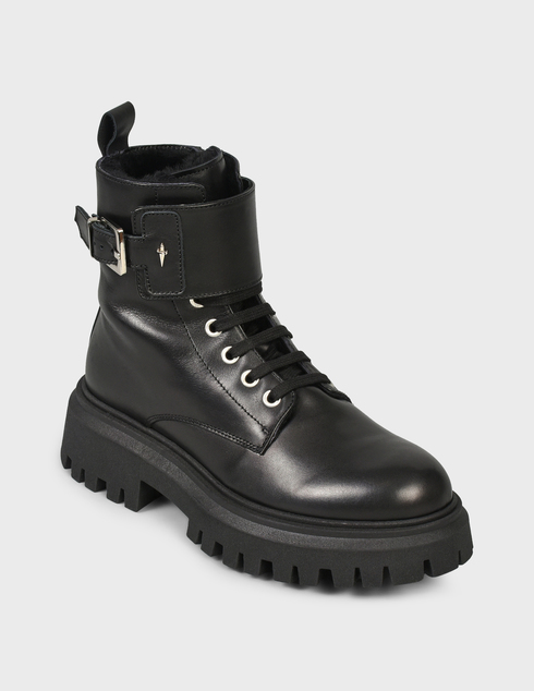 черные Ботинки Cesare Paciotti 69721-М-black