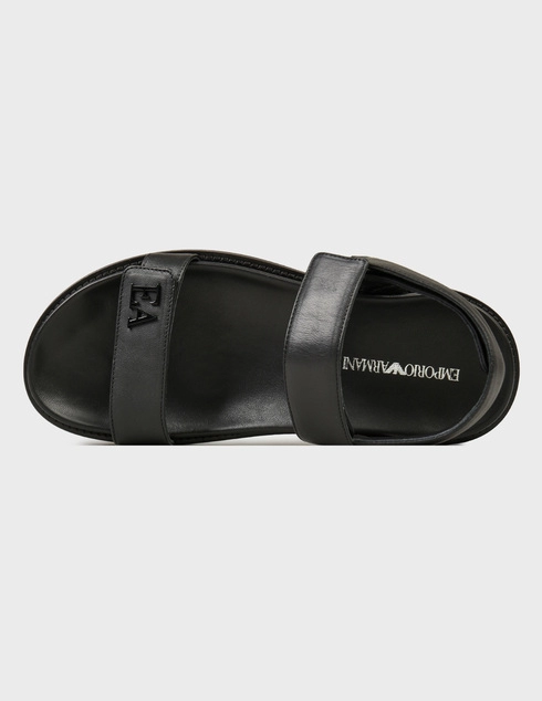 черные женские Сандалии Emporio Armani 815-002_black 8405 грн