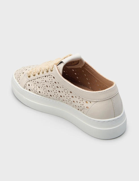 женские бежевые Кеды Stokton 122-001_beige - фото-2