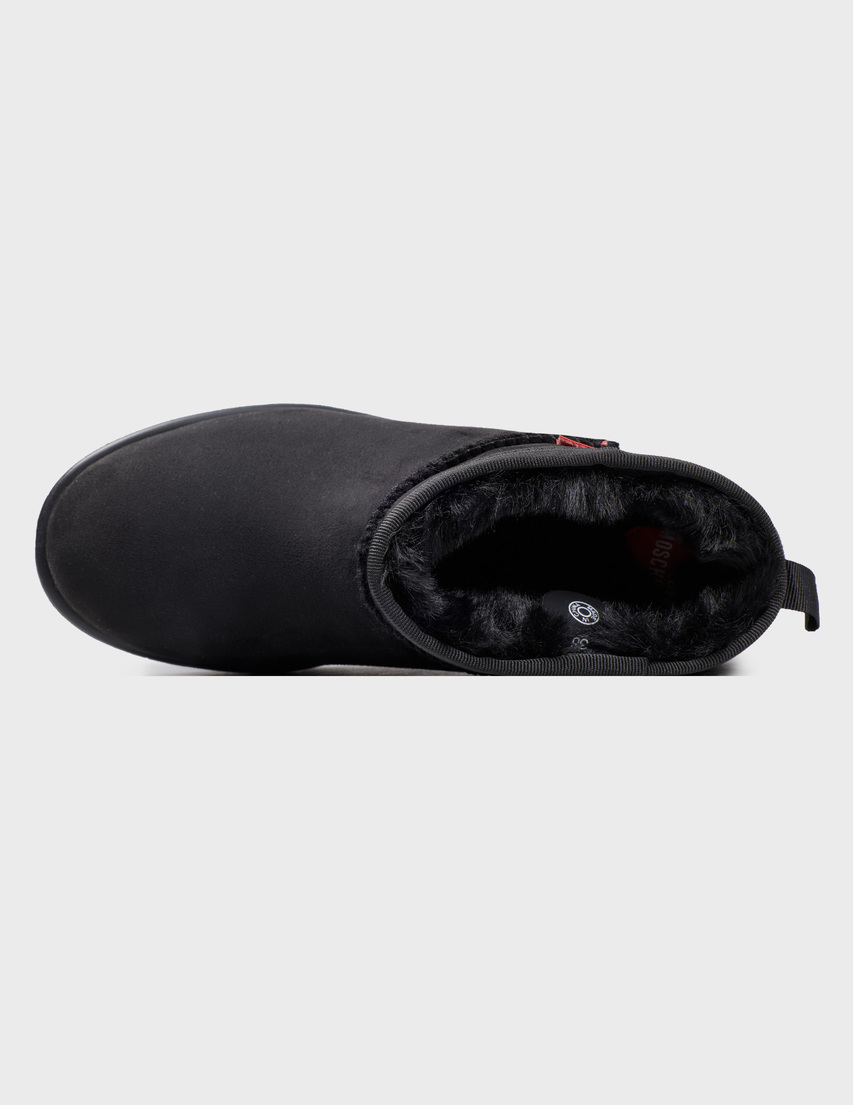черные женские Угги Love Moschino 24043_black 6922 грн