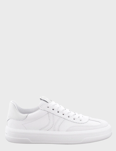 женские белые кожаные Кеды Kennel & Schmenger 347100.0120.0550 - фото-5