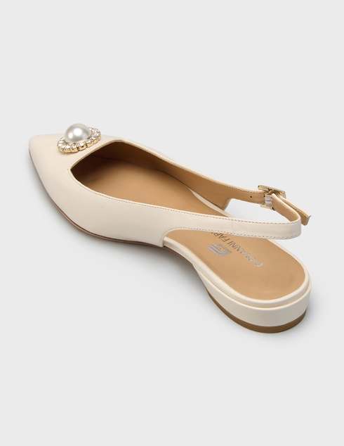 женские молочные Босоножки Giovanni Fabiani 26212_beige - фото-2