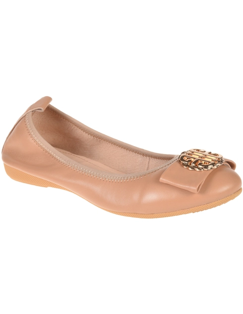 бежевые Балетки Gianni Renzi 1084_beige