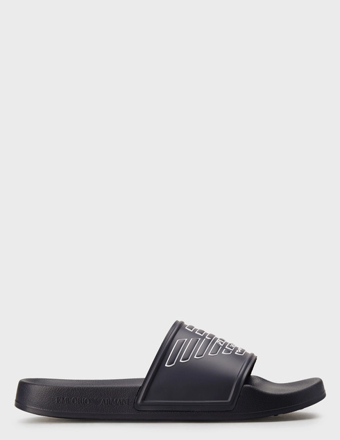 мужские синие резиновые Шлепанцы Emporio Armani XVPS11-XR273-K578_blue - фото-5
