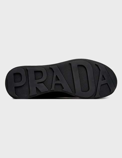 черные Кроссовки Prada 4E3355-Nero_black размер - 43; 39.5