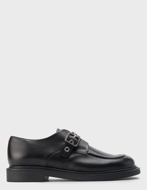 женские черные кожаные Монки Halmanera nami43_black - фото-5