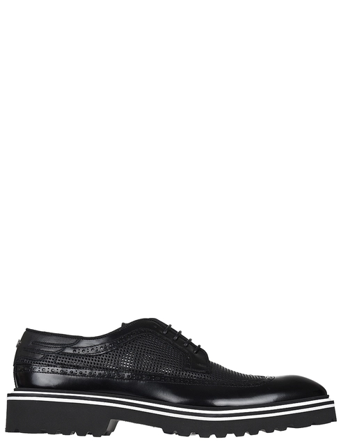 мужские черные Дерби John Richmond 4152C - фото-2