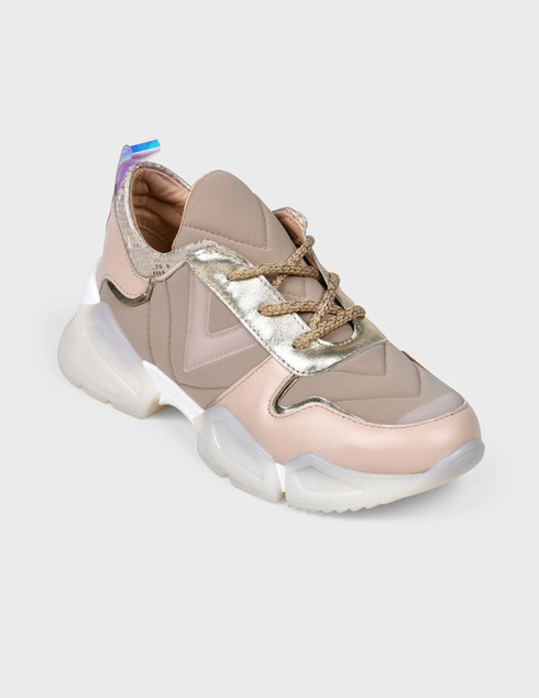 бежевые Кроссовки Helena Soretti 0201-beige