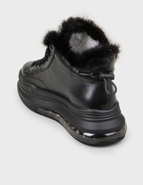 женские черные Ботинки Ilasio Renzoni 8300-black - фото-2