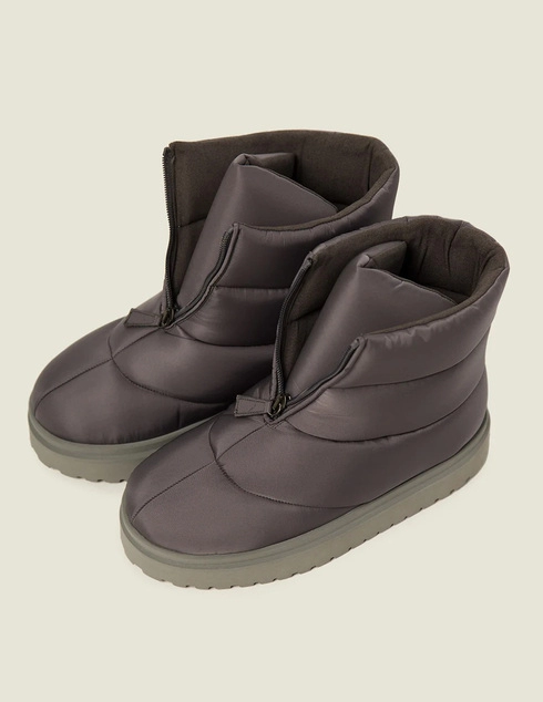 серые Сапоги Giaborghini LUNAC159-gray