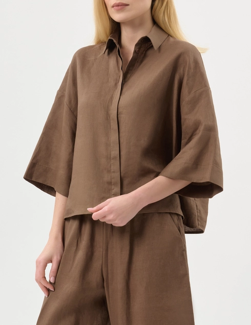Max Mara 26161110386-2616131028600 MMLCANNETI_brown фото-3