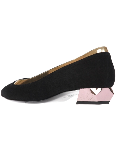 женские черные Туфли Fendi 3813-black - фото-2
