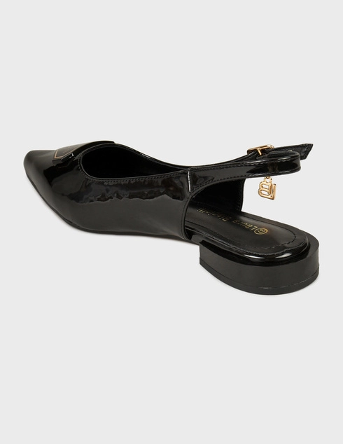 женские черные Босоножки Laura Biagiotti 8030-black - фото-2