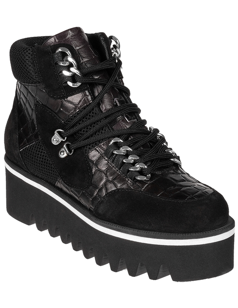 черные Ботинки Spaziomoda Bologna 4213_black