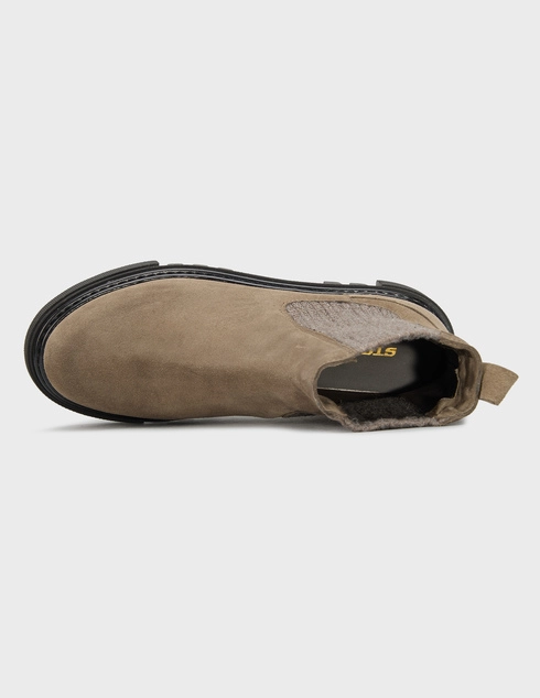 бежевые женские Ботинки Stokton 105_beige 14317 грн