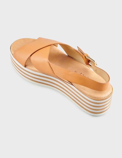 женские коричневые Босоножки Repo 54254_brown - фото-2