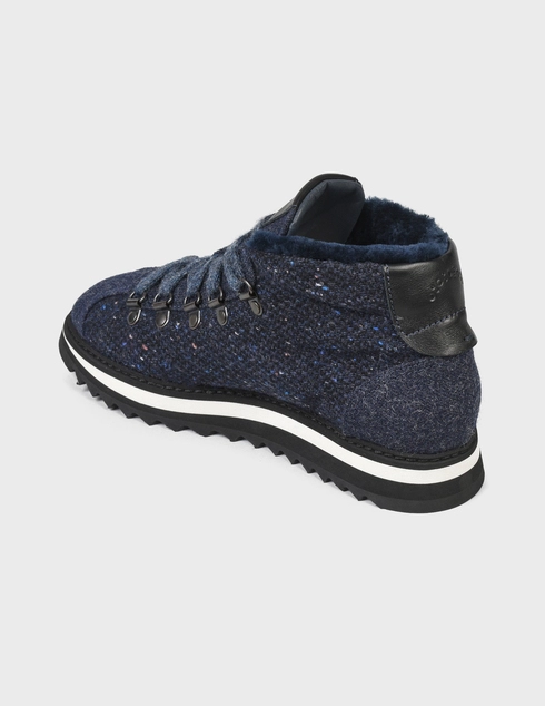 женские синие Ботинки Doucal'S 8366WINNPM48200-blue - фото-2