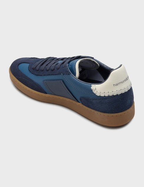 мужские синие Кеды Harmont&Blaine EFM252-010-A30-BJ_blue - фото-2