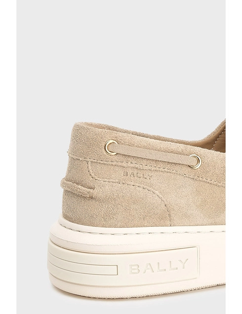 женские бежевые Мокасины Bally BALLY_77 - фото-2