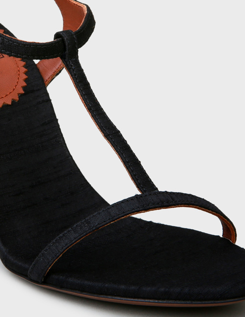 женские черные текстильные Босоножки L'Autre Chose LC-SS20-OSL130-90CP29471001-black - фото-5