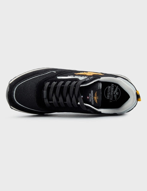 черные мужские Кроссовки Aeronautica Militare 3545_black 5459 грн