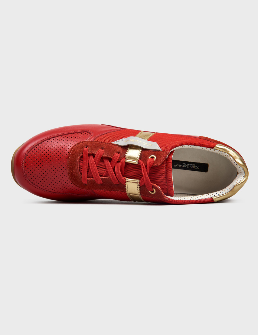 красные мужские Кроссовки Dolce & Gabbana CS1453-Rosso_red 14294 грн