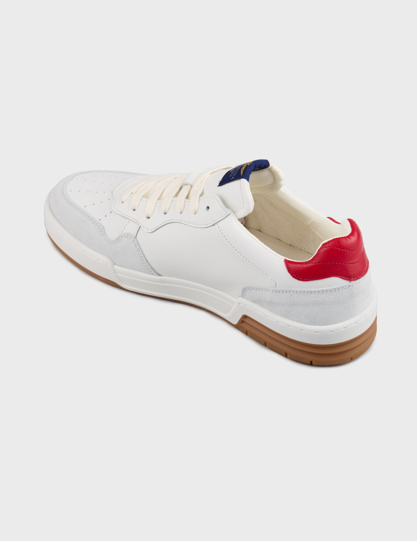 мужские белые Кеды Aeronautica Militare 300-212_white - фото-2