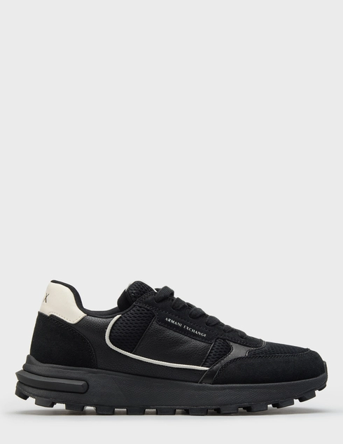 мужские черные  Кроссовки Armani Exchange XM002197-AF17447-MC024_black - фото-5