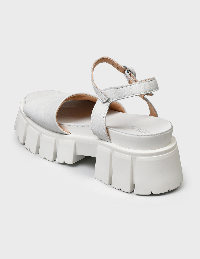 женские белые Босоножки MJUS 57005-white - фото-2