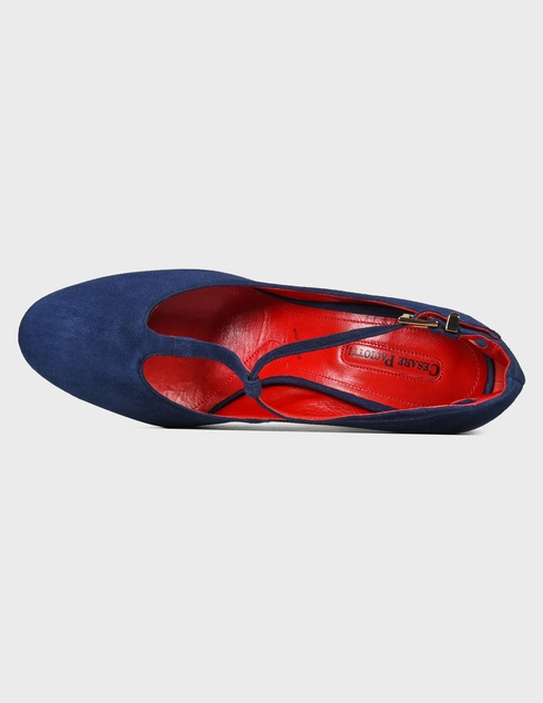 синие женские Туфли Cesare Paciotti CP-JQ32601-blue 9188 грн