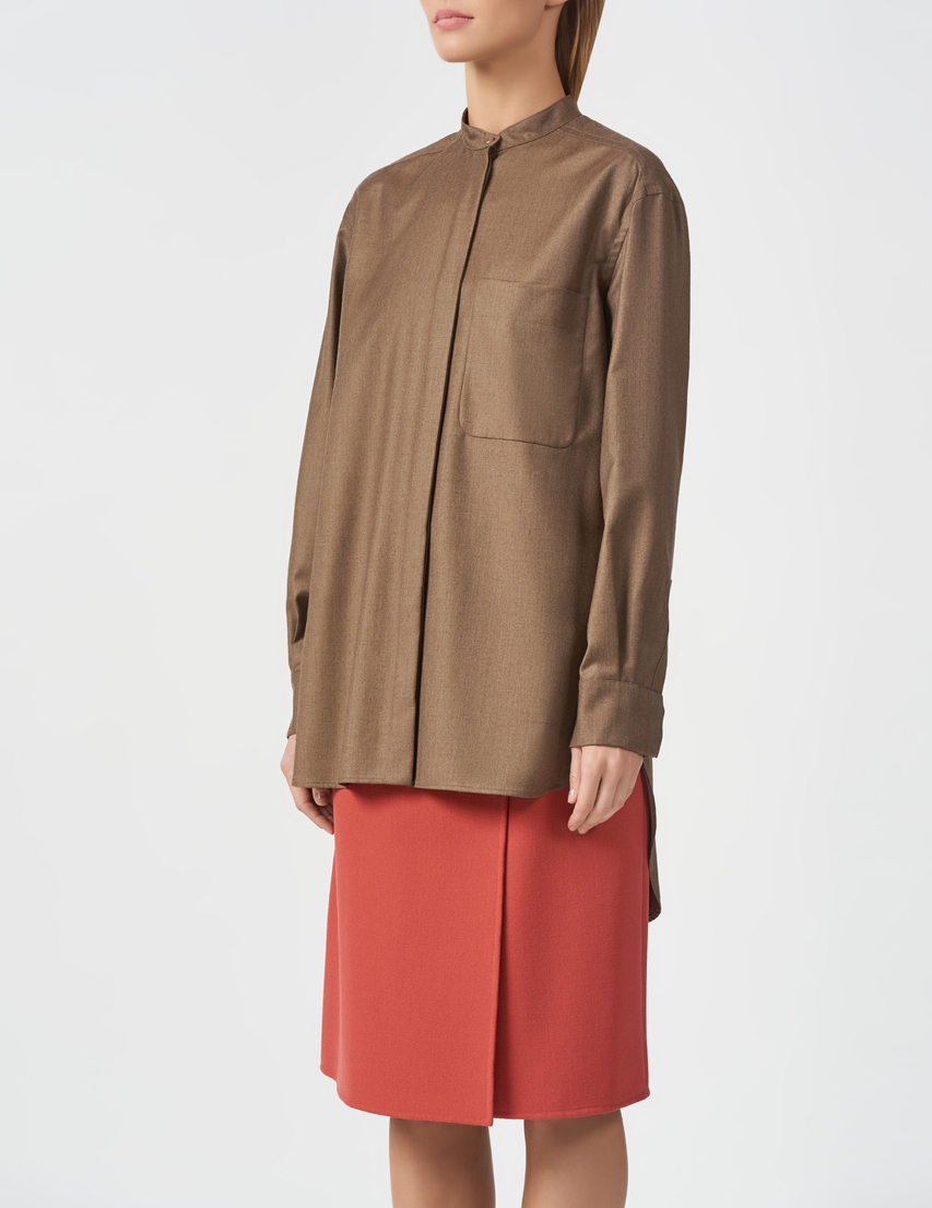 Agnona Agn-AW19-U1046-D550OY-642-oversize-brown фото-2