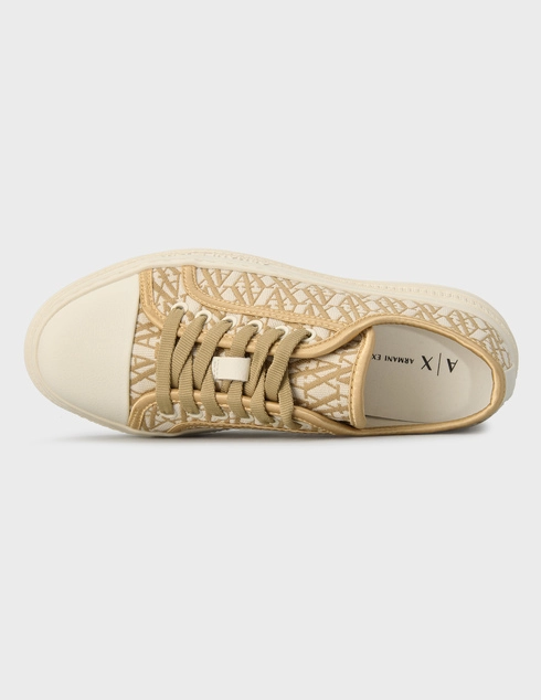бежевые женские Кеды Armani Exchange XDX180XV931-U631_beige 10764 грн
