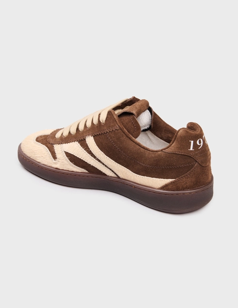 женские коричневые Кеды Iceberg 2400-poni-brown - фото-2